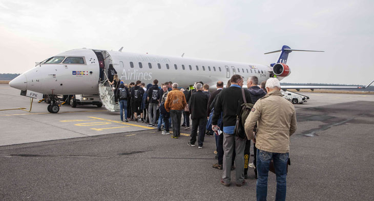 Aarhus Airport sees passenger volume rocket