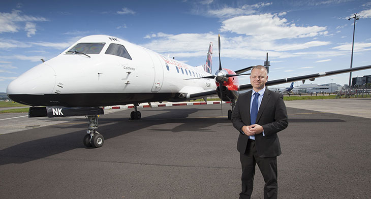 Stornoway welcomes increased service to Manchester with Loganair