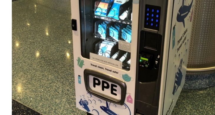 Mccarren Airport PPE vending
