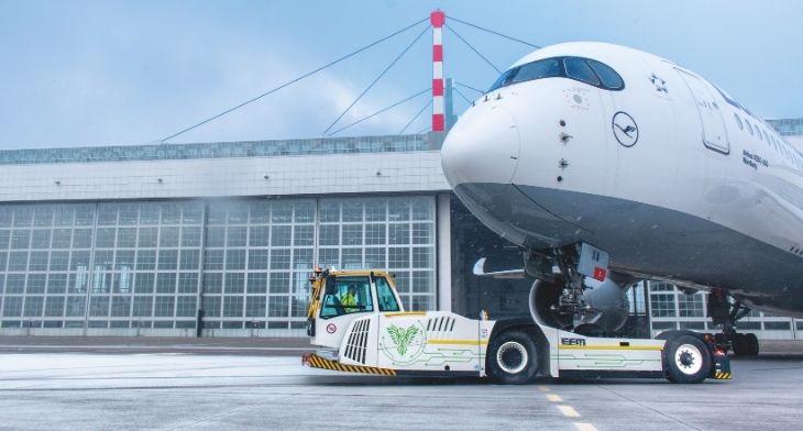 All-electric aircraft tug helps Munich Airport advance decarbonisation goals