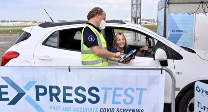 Birmingham Airport launches drive-through COVID-19 test service