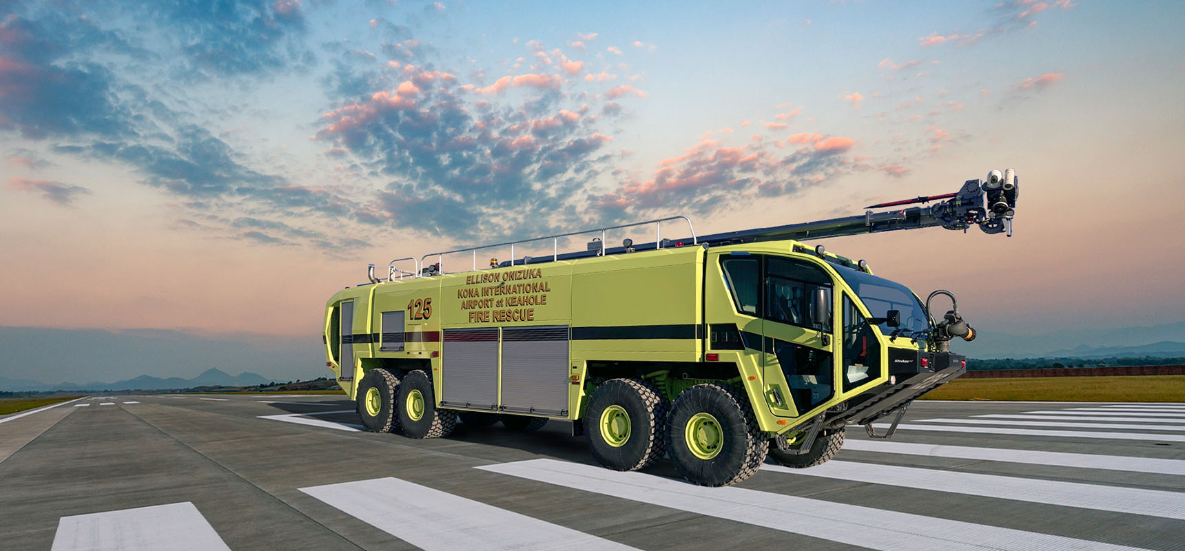 Hawaii Airports takes delivery of eight Oshkosh Striker ARFF vehicles
