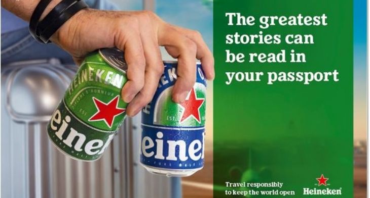 Heineken geo-targets consumers at key European airports