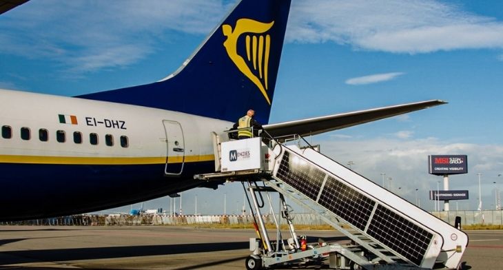 Menzies Aviation provides Ryanair with electric turns at European hubs