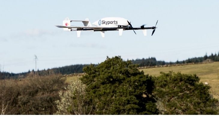 Skyports and Irelandia collaboration sees drone deliveries set to land in Colombia