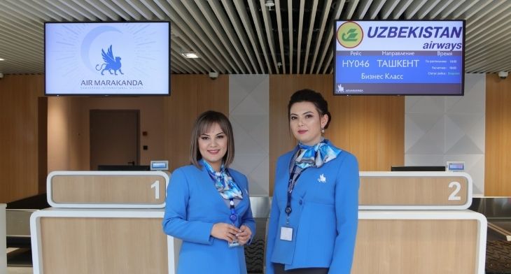 Recently refurbished Samarkand Airport celebrates opening of terminal