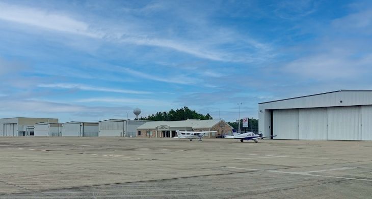 Southern Sky Aviation celebrates reopening of Trent Lott Airport’s runway
