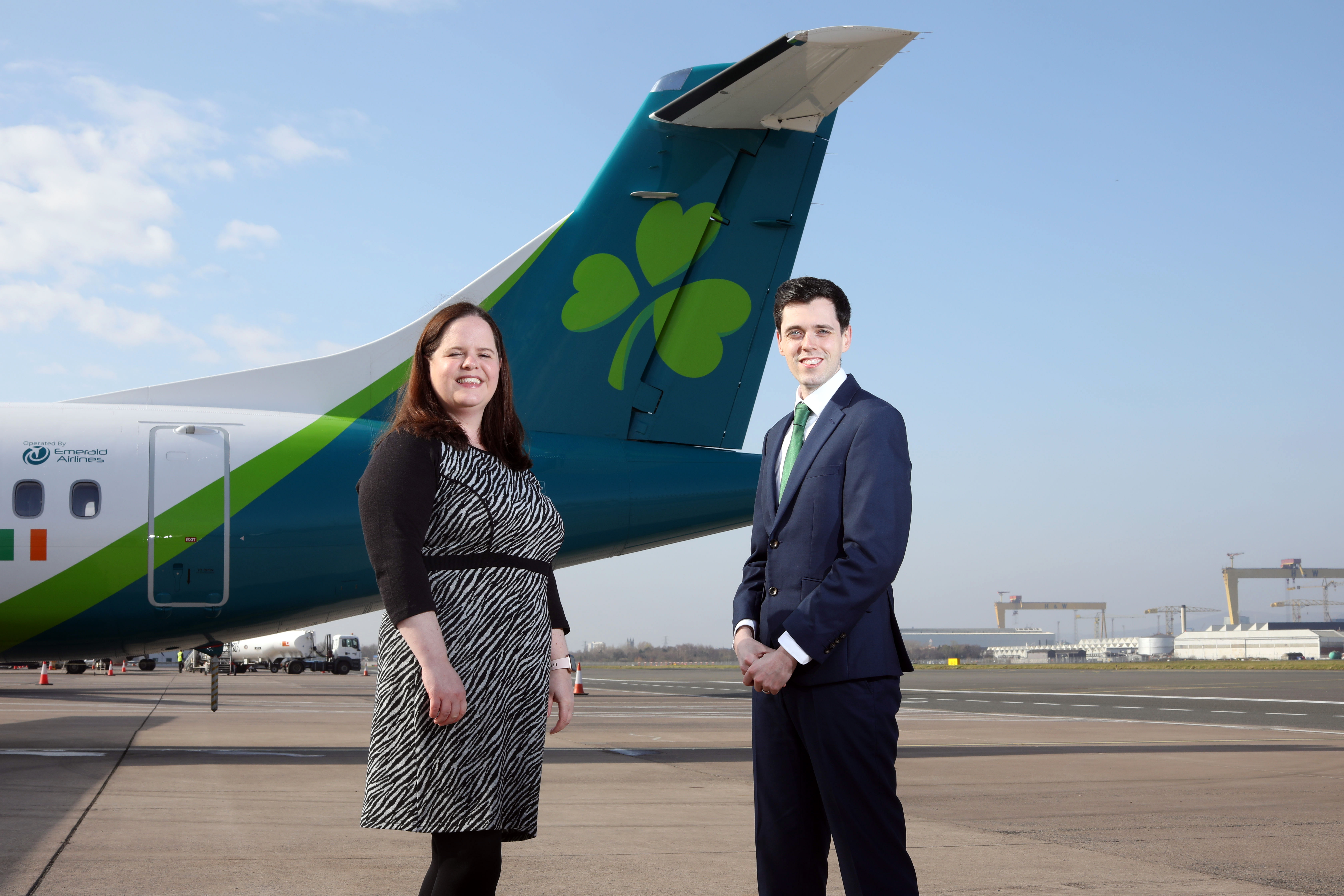 Cardiff and Southampton welcome Emerald Airlines link with Belfast City