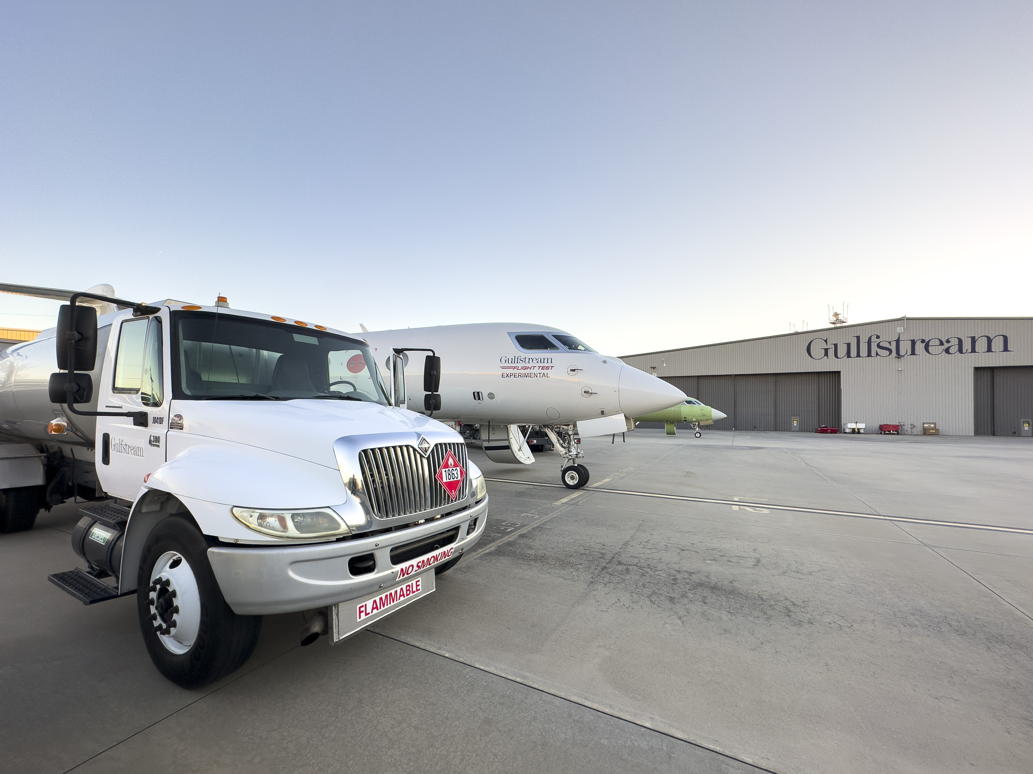 Industry first as Gulfstream makes 100% SAF flight from its Savannah headquarters
