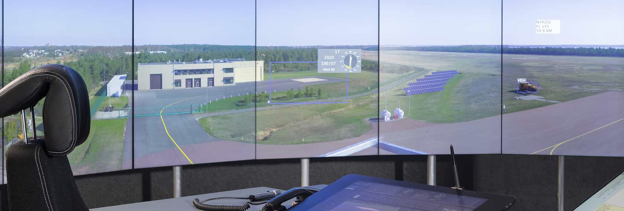 Aeronautical equipment certified at Kuressaare Airport’s virtual tower