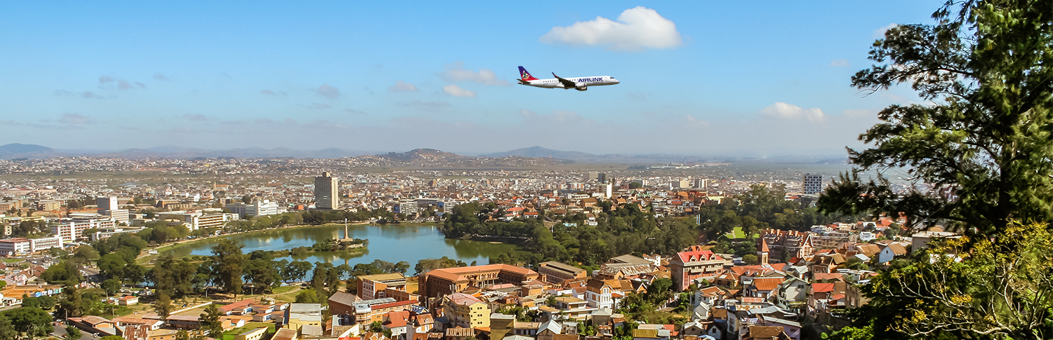 Airlink resumes service between Johannesburg and Antananarivo