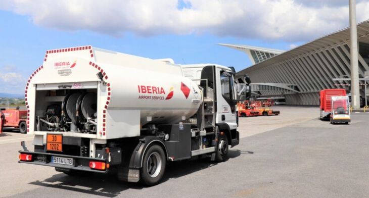 Bilbao collaborates with Iberia Airport Services and Repsol on renewable fuel delivery for ground vehicles