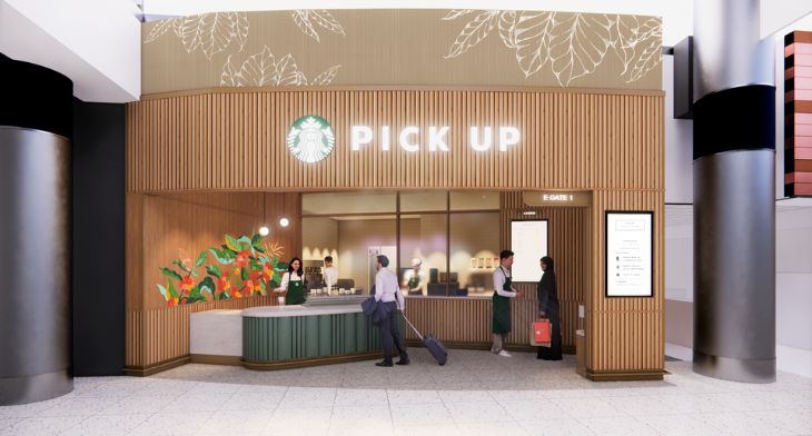 OTG partners with Starbucks for first pick-up concept for airports
