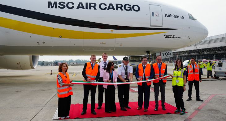 Malpensa celebrates weekly air cargo link with Tokyo