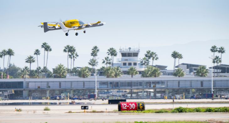 Long Beach Airport welcomes Wisk eVTOL as first air taxi to fly publicly in Los Angeles