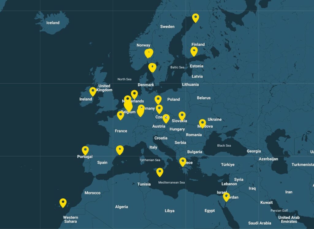 ARC Europe Map