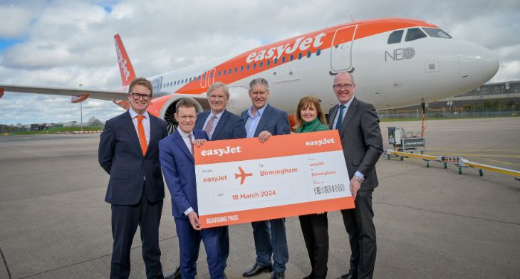 easyJet inaugurates new Birmingham base signalling new phase of growth