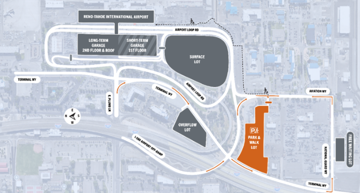 Reno-Tahoe International Airport to offer new parking option